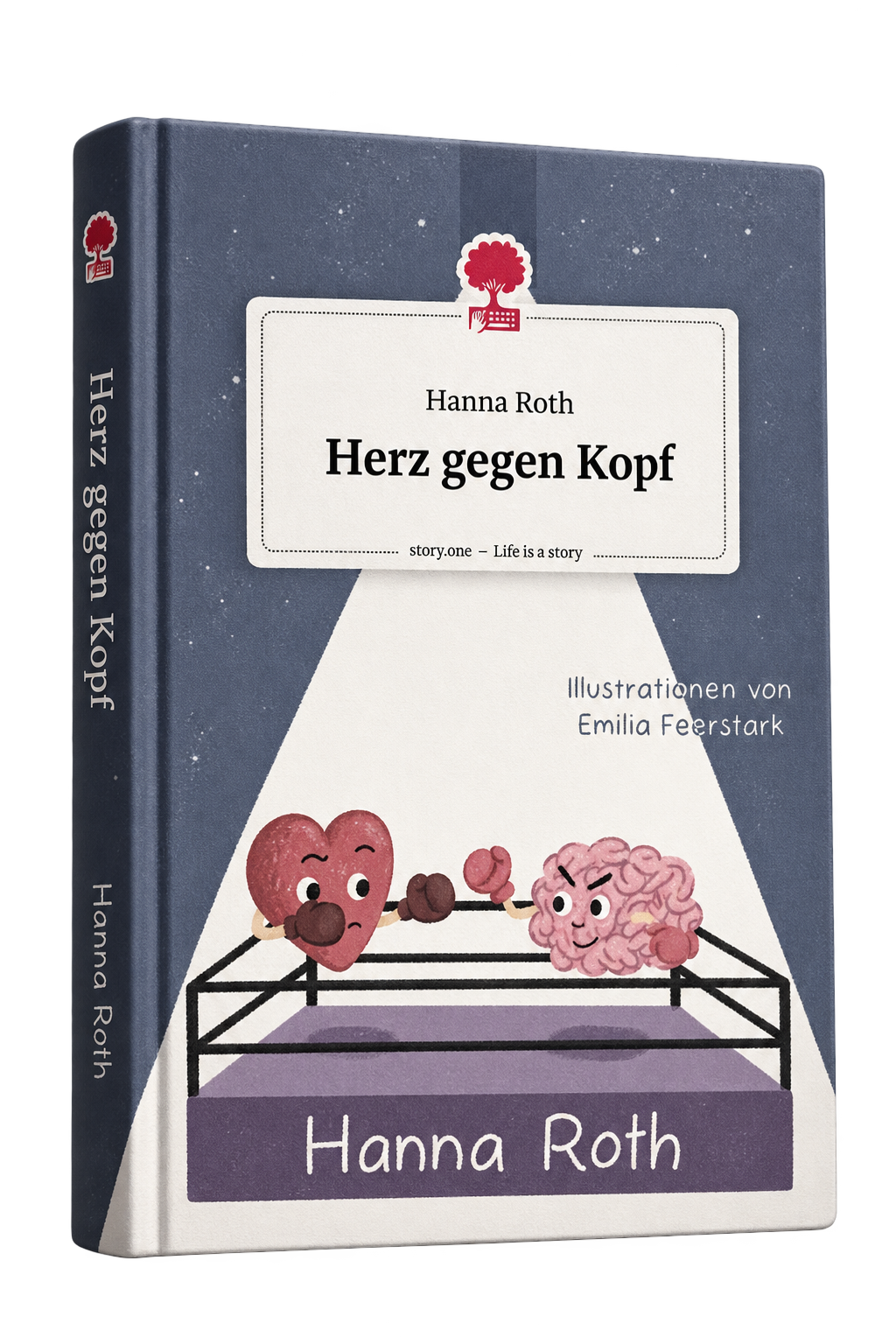 Buchcover: Herz gegen Kopf